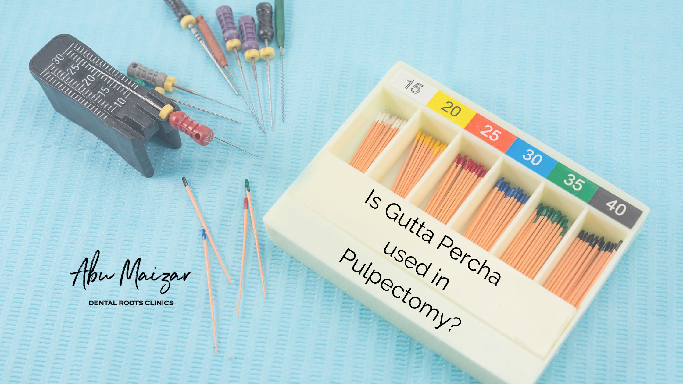 Is Gutta Percha used in pulpectomy?