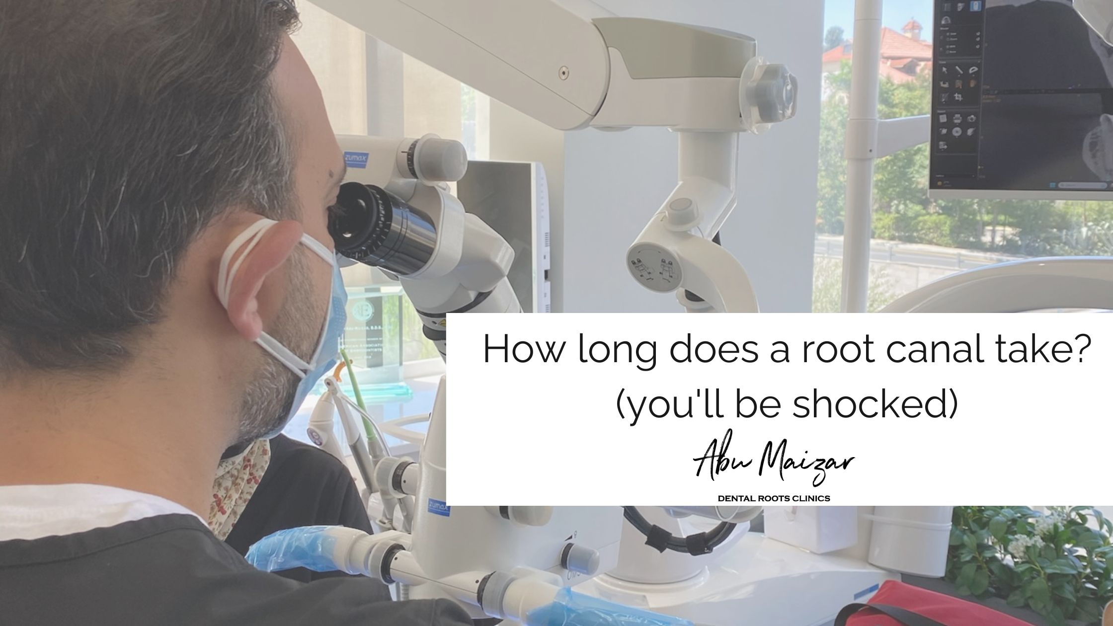 How long does a root canal take?(you'll be shocked)