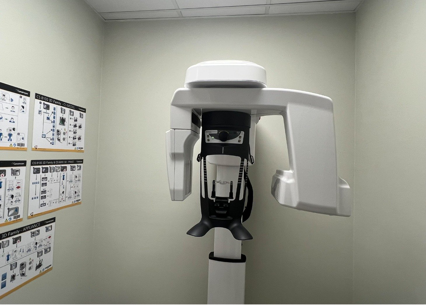 CBCT cone beam scanner for 3D dental imaging